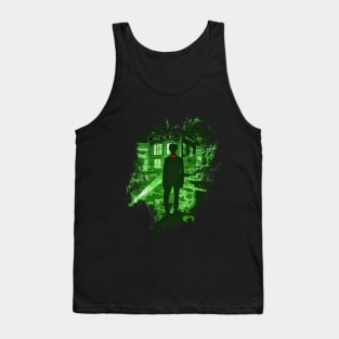 Crazy Green Tank Top